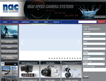 Tablet Screenshot of nacinc.co.uk